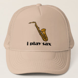 I Play Sax Trucker Pet