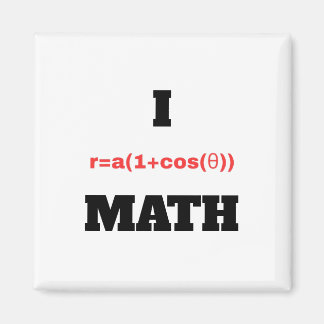 I Polar Equation (I Heart) Wiskunde Magneet