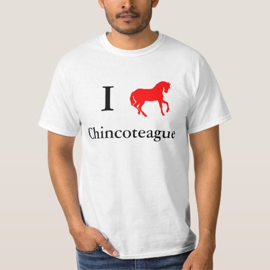 I pony chincoteague t-shirt (Voorkant)