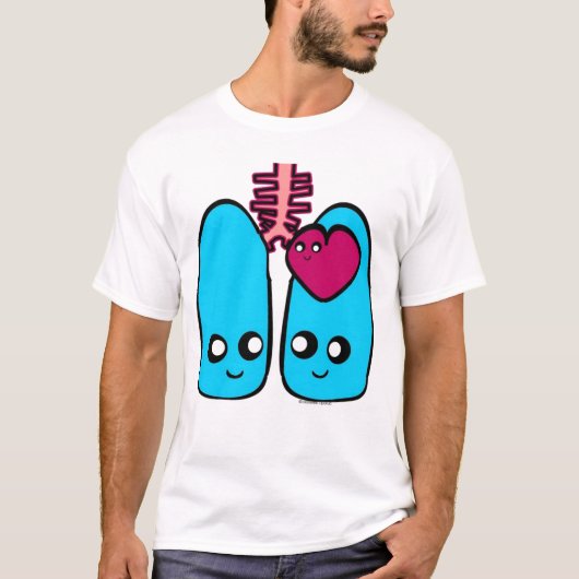 I poumon vous T-shirt (Devant)