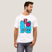 I poumon vous T-shirt (Devant entier)