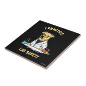 I Praktische Lab-veiligheid Tegeltje (Zijkant)