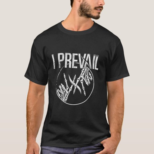 I Prevail- Skelet Handen T-shirt (Voorkant)