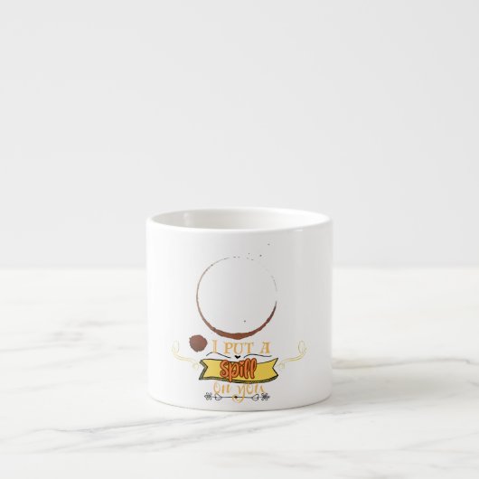 I put a spill on you espresso kop (Voorkant)