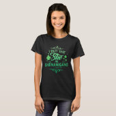 I Put The She In Shenanigans St Patrick s Day T-shirt (Voorkant volledig)