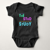 I Put the Stud in Study - Grappig Student Design Romper (Voorkant)