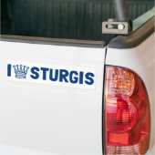 I Queen Sturgis Bumpersticker (Op Truck)