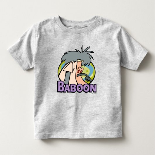I.R. Baboon Character Badge Kinder Shirts (Voorkant)