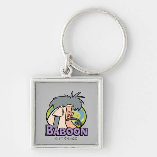 I.R. Baboon Character Badge Sleutelhanger (Voorkant)