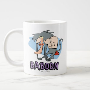 I.R. Baboon Character Graphic Extra Grote Beker