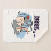 I.R. Baboon Character Graphic Sherpa Deken (Voorkant (horizontaal))