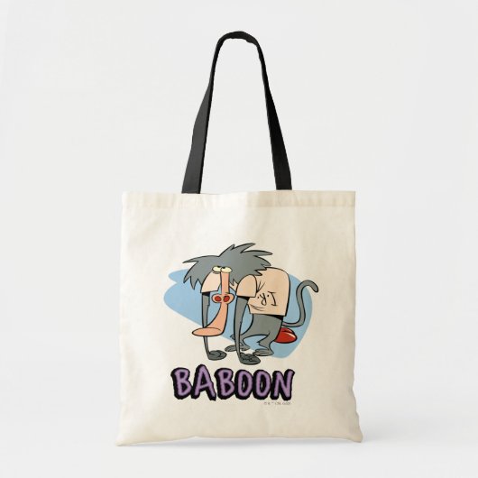 I.R. Baboon Character Graphic Tote Bag (Voorkant)