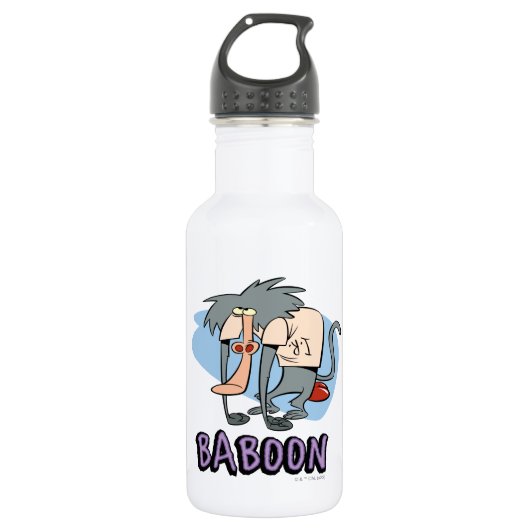 I.R. Baboon Character Graphic Waterfles (Voorkant)