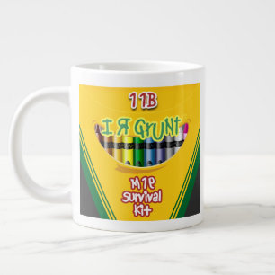 "I R GRUNT"  20oz Extra Grote Beker