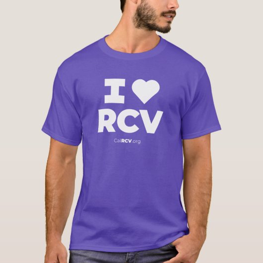 I ❤️ RCV T-Shirt (Voorkant)