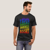 I Read Banned Books Reading Library 1 T-shirt (Voorkant volledig)