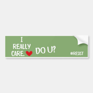I Really Care automagneet Bumpersticker