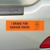 I REM FOR GARAGE SALW - bumpersticker (Op auto)