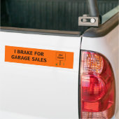 I REM FOR GARAGE SALW - bumpersticker (Op Truck)