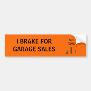 I REM FOR GARAGE SALW - bumpersticker