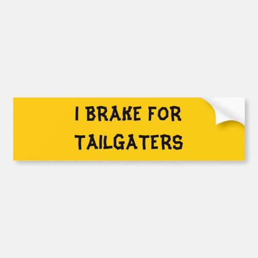 I REM FOR TAILGATERS BUMPERSTICKER (Voorkant)