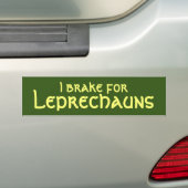 I rem op de Bumpersticker van Leprechauns (Op auto)