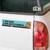 I Rem voor akkerbouwgewassen Bumpersticker (Op Truck)