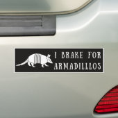 I Rem voor Armadillos-Bumpersticker Bumpersticker (Op auto)