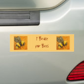 I rem voor bijen-bumpersticker bumpersticker (Op auto)