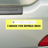 I Rem voor Bumble bijen Bumpersticker (Op auto)