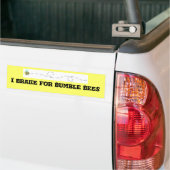 I Rem voor Bumble bijen Bumpersticker (Op Truck)
