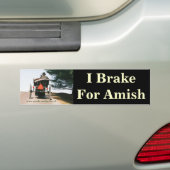 I Rem voor Bumpersticker-Amish Bumpersticker (Op auto)