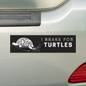 I Rem voor Bumpersticker van schildpadden (Op auto)