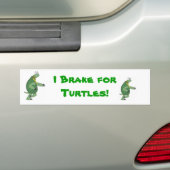 I Rem voor Bumpersticker van schildpadden (Op auto)