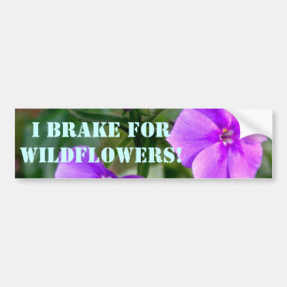 I Rem voor Bumpersticker van wilde bloemen