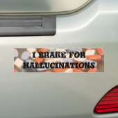 i rem voor hallucinaties bumpersticker (Op auto)