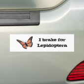I rem voor Lepidoptera Bumpersticker (Op auto)