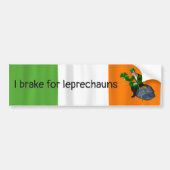 I Rem voor Leprechauns St. Patrick's Day Bumpersticker (Voorkant)