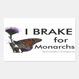 I Rem voor monarchen Rechthoekige Sticker