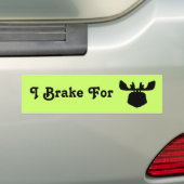 I Rem voor Moose Bumpersticker (Op auto)