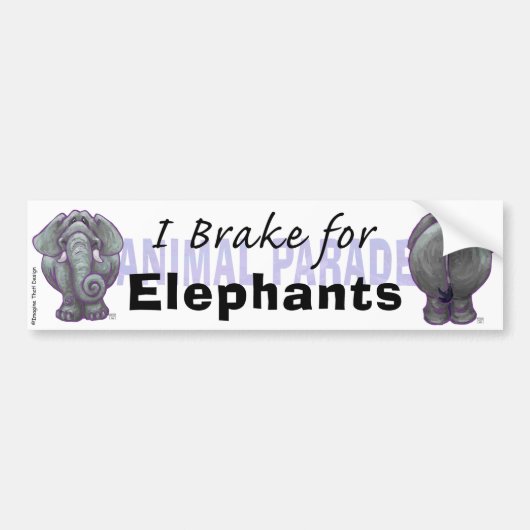 I Rem voor Olephants Bumpersticker (Voorkant)