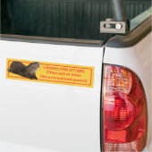 I Rem voor Otters Bumpersticker (Op Truck)