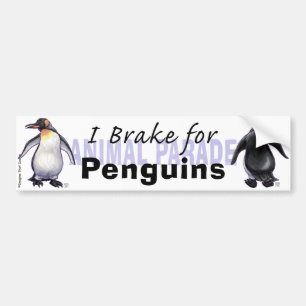 I Rem voor pinguïns Bumpersticker