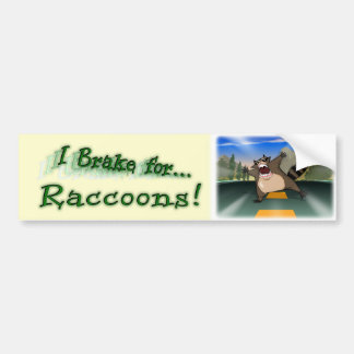I Rem voor Raccoons Bumpersticker