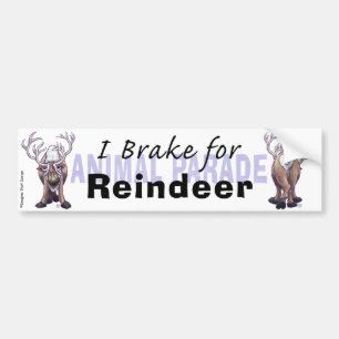 I Rem voor rendier Bumpersticker