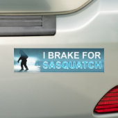 I Rem voor sasquatch Bumpersticker (Op auto)