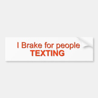I rem voor sms bumpersticker