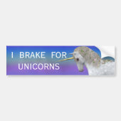 I Rem voor Unicorns Bumpersticker (Voorkant)