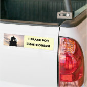 I Rem voor vuurtoren Bumpersticker (Op Truck)