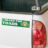 I remmen voor wegen bumpersticker (Op Truck)